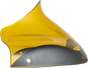 Klock Werks Kolor Flare Windshield, Yellow, 1998-2013 FLTR, KWW-01-0690