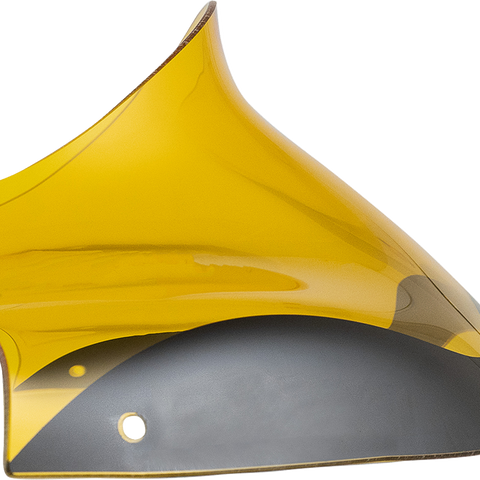 Klock Werks Kolor Flare Windshield, Yellow, 1998-2013 FLTR, KWW-01-0690