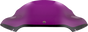 Klock Werks KWW-01-0673 Kolor Flare Windshield for 2015-2025 FLTR Models, Purple