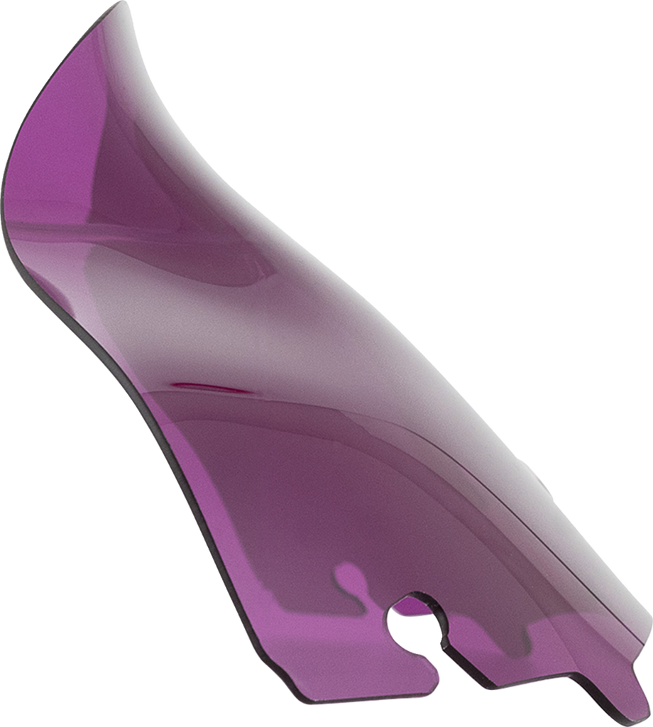 Klock Werks Purple Kolor Flare Windshield for 2014-2025 FLH, FLHT and FLHX | KWW-01-0687