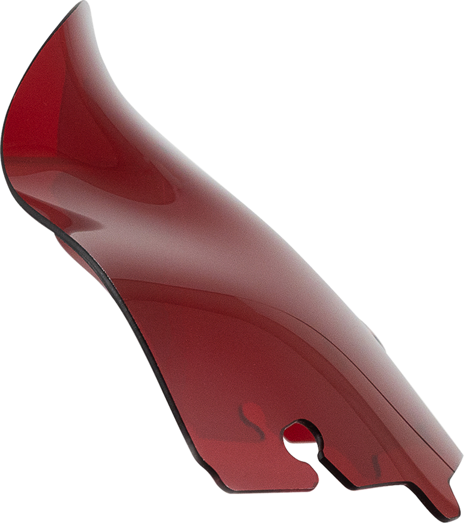 Klock Werks Kolor Flare Red Windshield for 2014-2025 Harley-Davidson FLH, FLHT and FLHX, KWW-01-0684