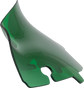 Klock Werks Kolor Flare Windshield, Green, for 2014–2025 Harley-Davidson FLH, FLHT and FLHX, Part KWW-01-0678