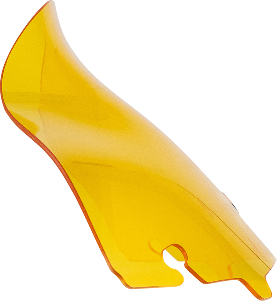 Klock Werks Kolor Flare Windshield Yellow for 2014–2025 Harley-Davidson FLH, FLHT and FLHX, KWW-01-0683