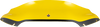 KLOCK WERKS Kolor Flare Windshield Yellow for 2015-2025 Harley-Davidson FLTR, KWW-01-0662