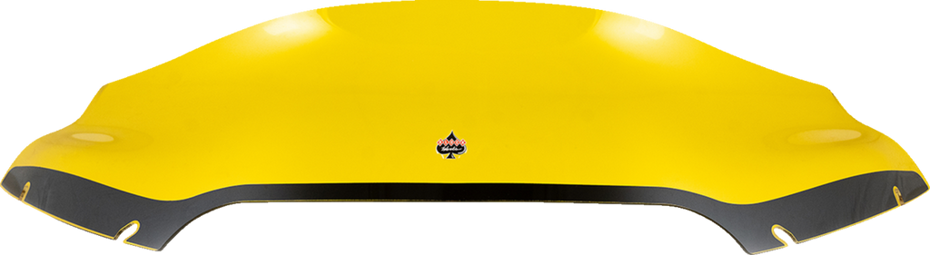 KLOCK WERKS Kolor Flare Windshield Yellow for 2015-2025 Harley-Davidson FLTR, KWW-01-0662