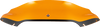 Klock Werks Kolor Flare Windshield for 2015–2025 FLTR, Orange, KWW-01-0661