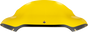 Klock Werks Kolor Flare Windshield in Yellow for 2015–2025 FLTR, KWW-01-0669