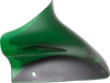 KLOCK WERKS Kolor Flare Windshield, Green, for 1998-2013 Harley-Davidson FLTR, KWW-01-0692