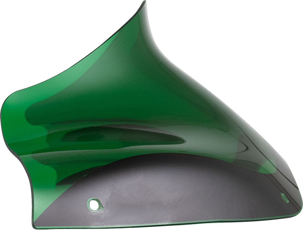 KLOCK WERKS Kolor Flare Windshield, Green, for 1998-2013 Harley-Davidson FLTR, KWW-01-0692