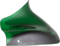 KLOCK WERKS Kolor Flare Windshield, Green, for 1998-2013 Harley-Davidson FLTR, KWW-01-0692