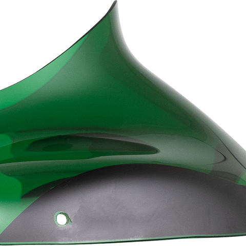 KLOCK WERKS Kolor Flare Windshield, Green, for 1998-2013 Harley-Davidson FLTR, KWW-01-0692