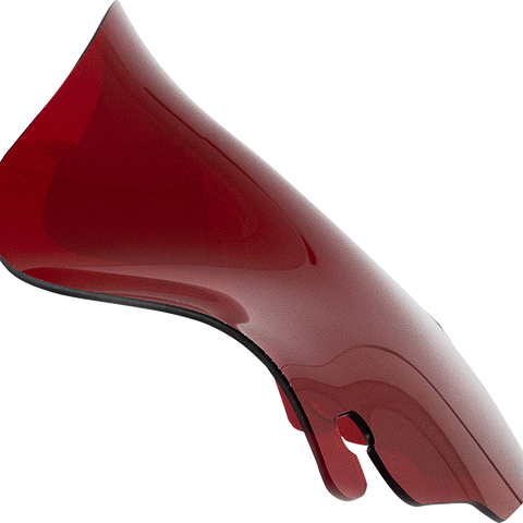 Klock Werks Red Kolor Flare Windshield for 1996-2013 Harley-Davidson FLHT and FLHX, KWW-01-0697