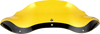 Klock Werks Kolor Flare Windshield, Yellow, 1998-2013 FLTR, KWW-01-0690