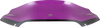 KLOCK WERKS Kolor Flare Windshield Purple for 2015–2025 FLTR, KWW-01-0666