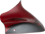 Klock Werks Kolor Flare Windshield, Red, for 1998-2013 FLTR, Part KWW-01-0691