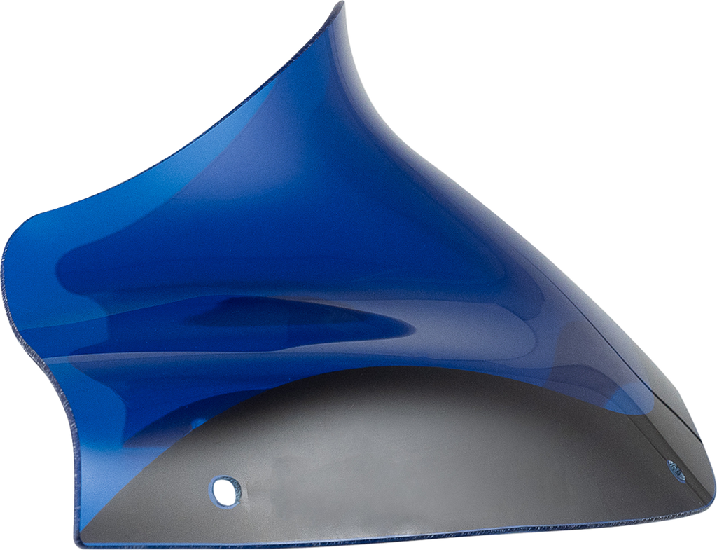 Klock Werks Kolor Flare Blue Windshield for 1998-2013 FLTR, KWW-01-0693