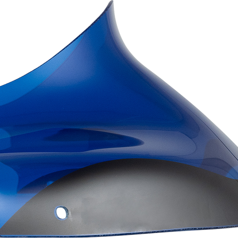 Klock Werks Kolor Flare Blue Windshield for 1998-2013 FLTR, KWW-01-0693