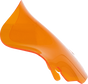 KLOCK WERKS Kolor Flare® Windshield - 6-1/2" - Orange - '96-'13 FLHT/FLHX KWW-01-0695