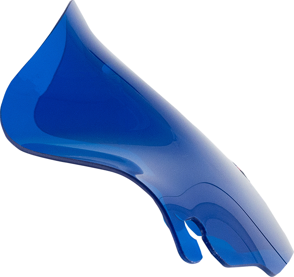 Klock Werks Kolor Flare Windshield, Blue, for 1996-2013 Harley-Davidson FLHT and FLHX, KWW-01-0699