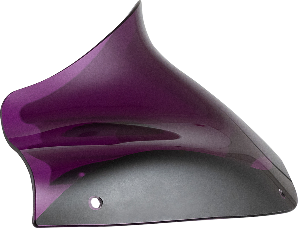 KLOCK WERKS Kolor Flare Purple Windshield for 1998-2013 FLTR, Part KWW-01-0694