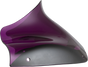 KLOCK WERKS Kolor Flare Purple Windshield for 1998-2013 FLTR, Part KWW-01-0694