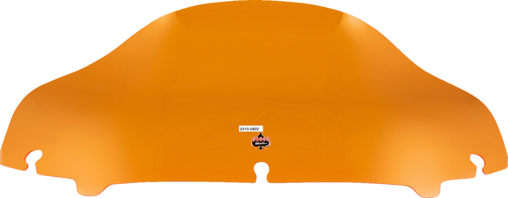 Klock Werks Kolor Flare Orange Windshield for 2014–2025 Harley-Davidson FLH, FLHT and FLHX, KWW-01-0682