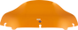 Klock Werks Kolor Flare Orange Windshield for 2014–2025 Harley-Davidson FLH, FLHT and FLHX, KWW-01-0682