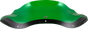 KLOCK WERKS Kolor Flare Windshield, Green, for 1998-2013 Harley-Davidson FLTR, KWW-01-0692