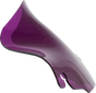 KLOCK WERKS Kolor Flare* Windshield - 6-1/2" - Purple - FLH KWW-01-0700 - Team Dream Rides