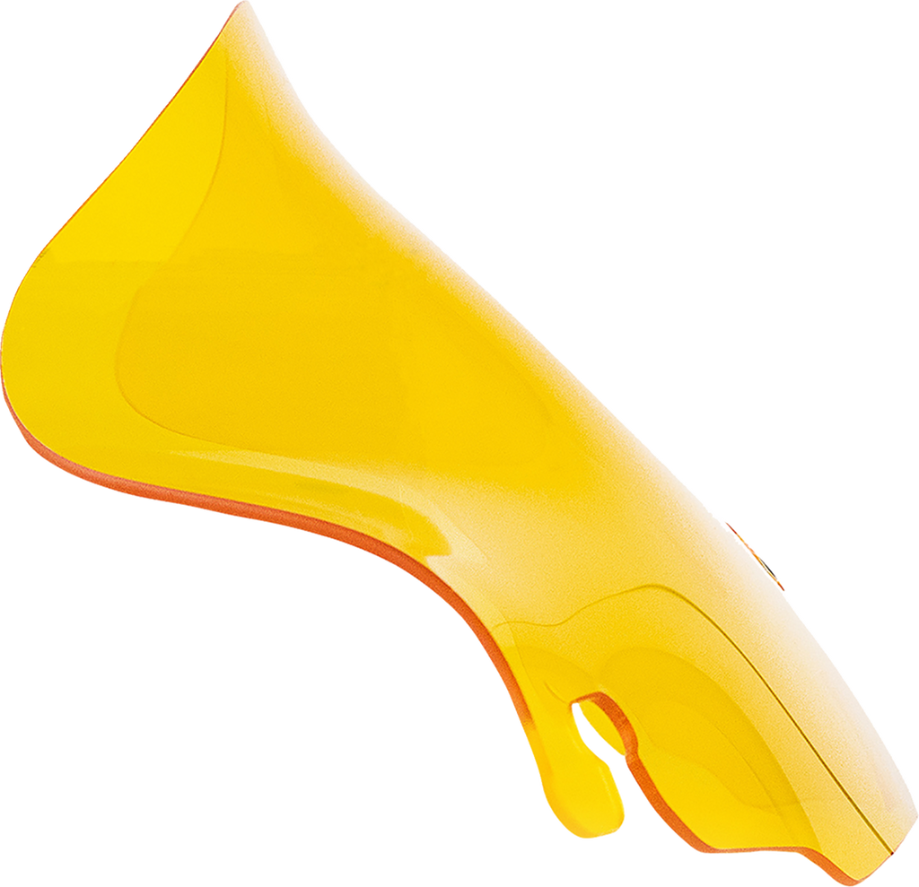 KLOCK WERKS Kolor Flare® Windshield - 6-1/2" - Yellow - '96-'13 FLHT/FLHX KWW-01-0696