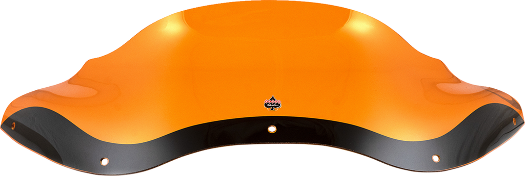 Klock Werks Kolor Flare Windshield Orange for 1998-2013 FLTR, KWW-01-0689
