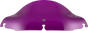 KLOCK WERKS Kolor Flare* Windshield - 6-1/2" - Purple - FLH KWW-01-0700 - Team Dream Rides