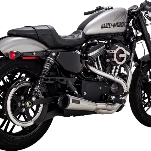 Vance & Hines 2-into-1 Upsweep Exhaust System - Stainless Steel 27637