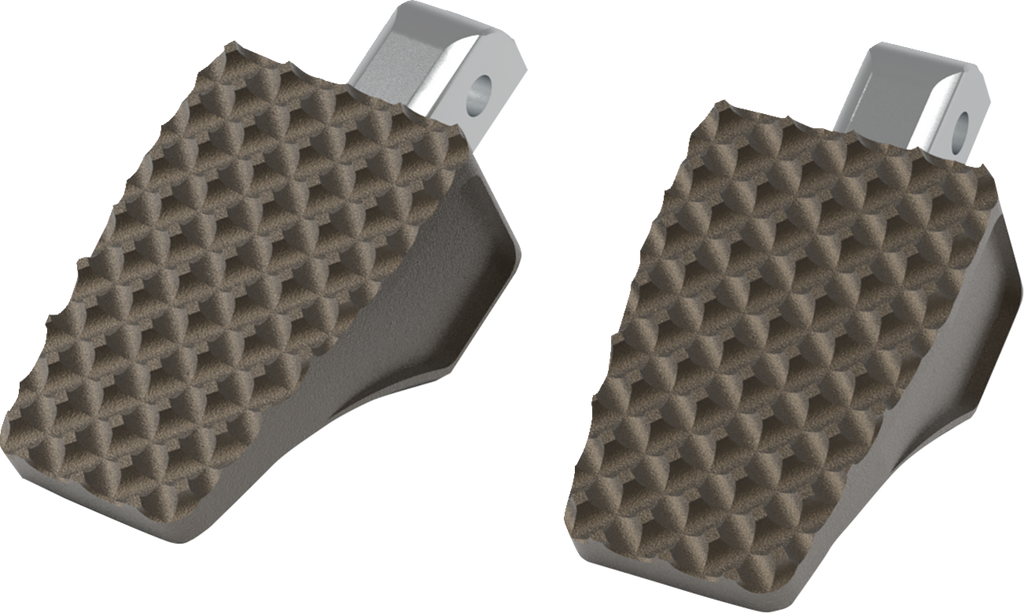 LA Choppers County Line Billet Foot Pegs - Rear - Bronze (Part Number: LA-P100-02Z)