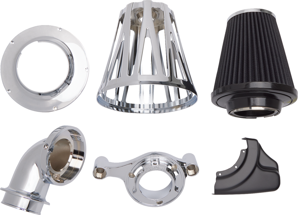 ARLEN NESS Monster Sucker® Air Cleaner Chrome 600-088 for Enhanced Engine Performance