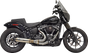 BASSANI XHAUST 2-into-1 Super Bike Exhaust System with 4-Inch Muffler in Stainless Steel - Part Number 1S77SS