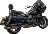 BASSANI XHAUST 2-into-1 Exhaust System for 49-State Vehicles - Black, Part Number 1F58RBE
