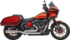 BASSANI XHAUST True Dual Performance Exhaust System with 4-Inch Muffler - Stainless Steel 1S97SS
