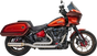 BASSANI XHAUST True Dual Performance Exhaust System with 4-Inch Muffler - Stainless Steel 1S97SS