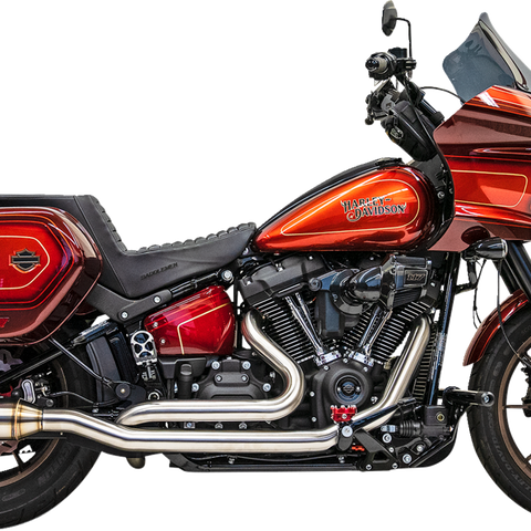BASSANI XHAUST True Dual Performance Exhaust System with 4-Inch Muffler - Stainless Steel 1S97SS