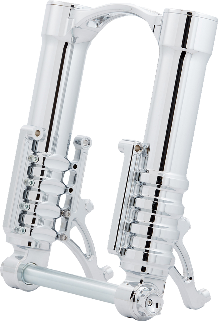 Arlen Ness 120-012 Chrome 49mm Fork Legs for Custom Radial Mount Brake Calipers