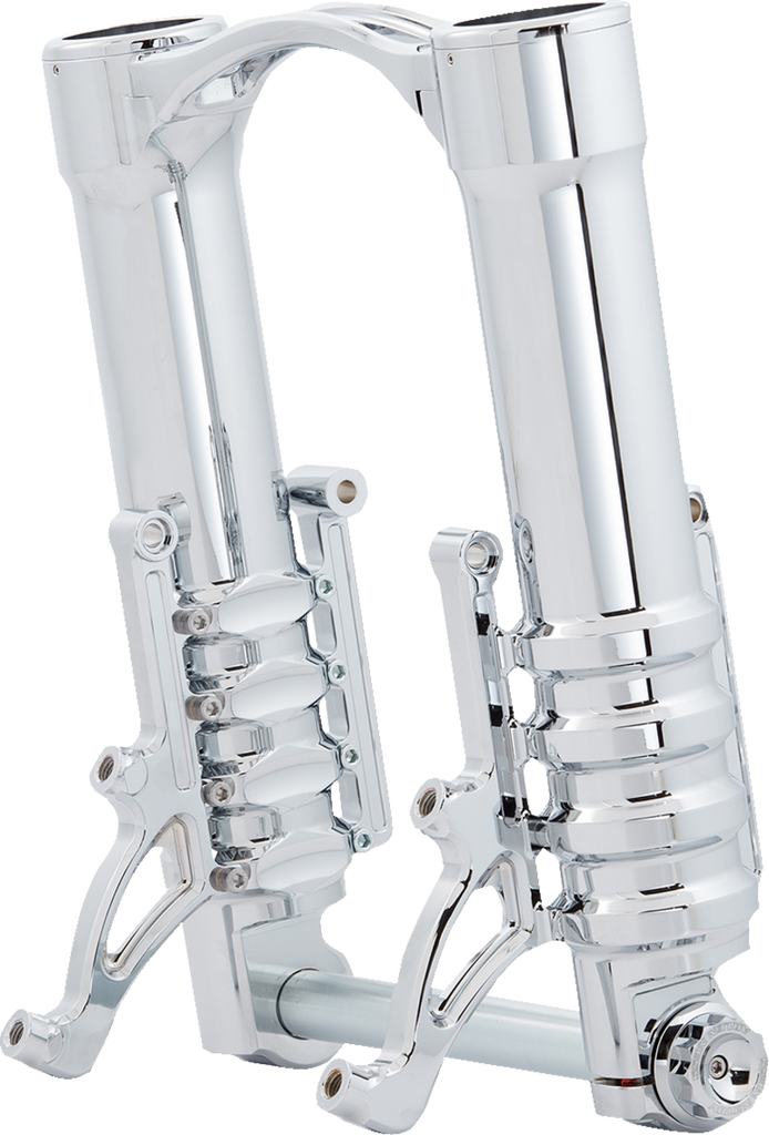 Arlen Ness 120-012 Chrome 49mm Fork Legs for Custom Radial Mount Brake Calipers