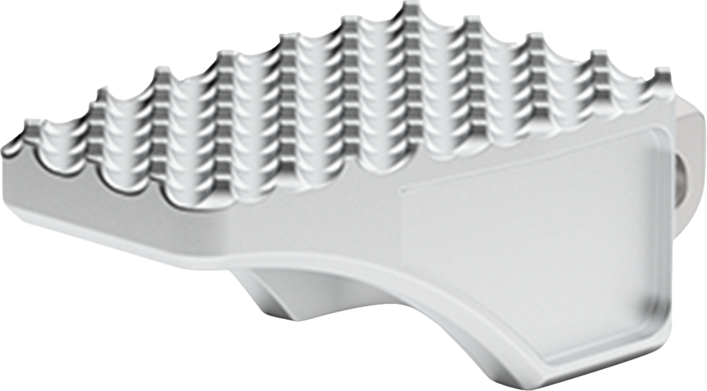 LA Choppers County Line Billet Rear Foot Pegs - Raw Finish, Part LA-P100-02