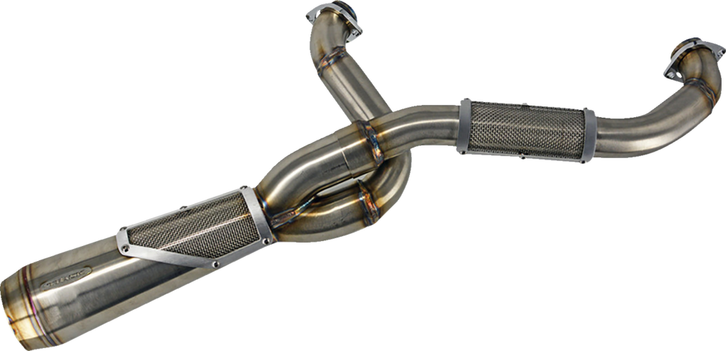 TRASK TM-5131 2-into-1 Big Sexy Exhaust System with High-Flow Muffler and Stainless Steel Construction