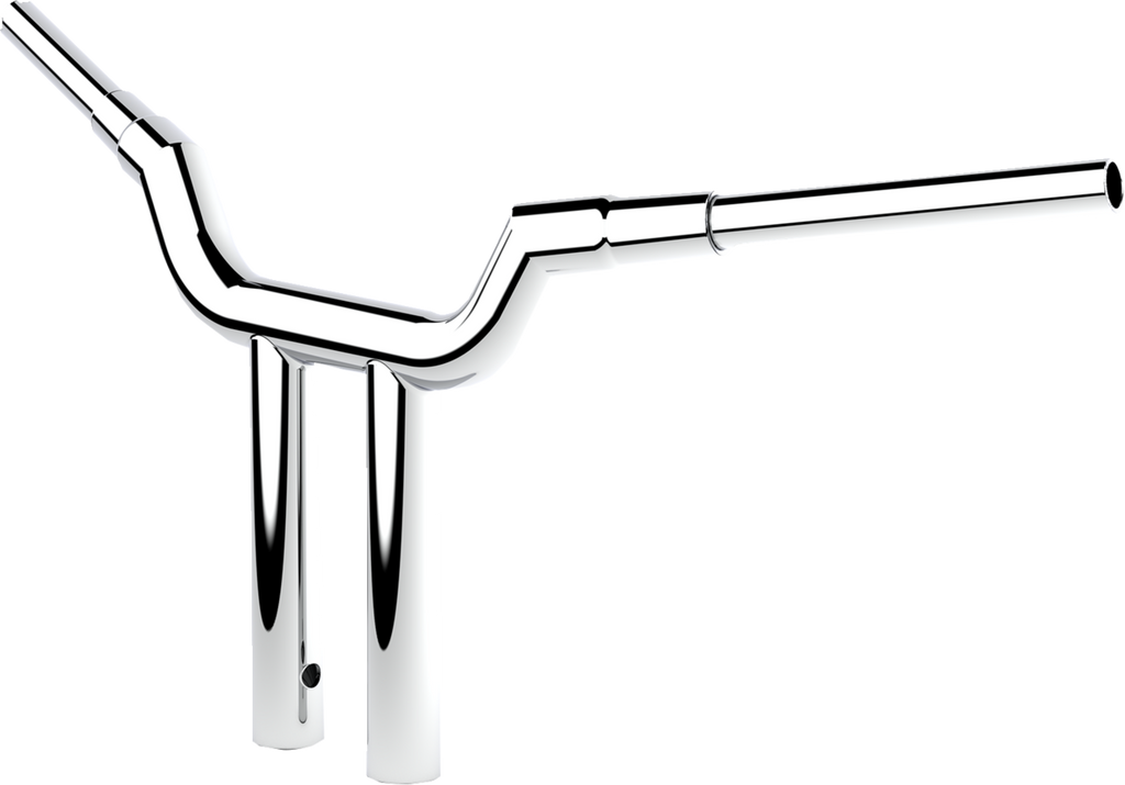 LA CHOPPERS Handlebar - Valley - T-Bar - 12" - Chrome LA-7344-12