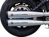 S&S Cycle Grand National Chrome Slip-On Mufflers 4110-156 for Indian Scout