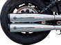 S&S Cycle Grand National Chrome Slip-On Mufflers 4110-156 for Indian Scout