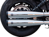 S&S Cycle Grand National Chrome Slip-On Mufflers 4110-156-R for Indian Scout
