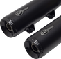 S&S Cycle Grand National Black Slip-On Mufflers for Indian Scout, 4110-266
