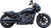 S&S Cycle Grand National Black Slip-On Mufflers for Indian Scout, 4110-266